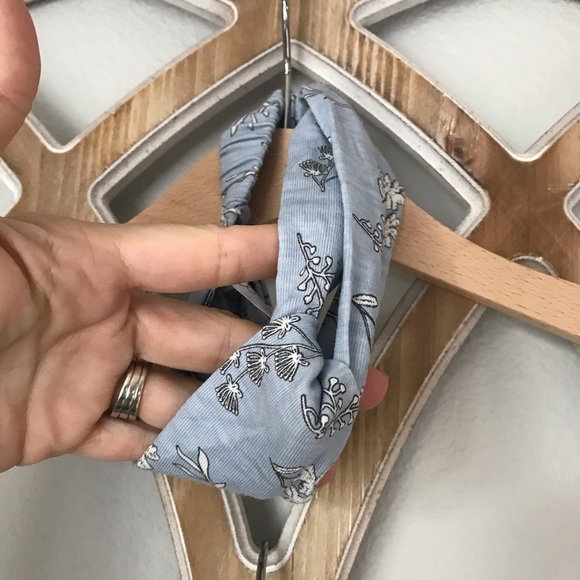 Jessica Simpson Dusty Blue Coverall/Headband Set - Picture 9 of 12